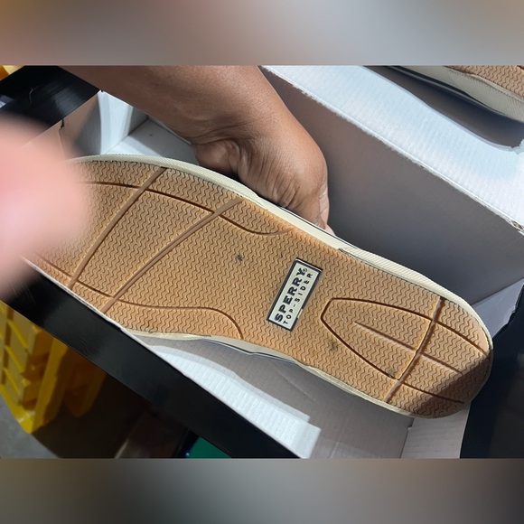 Sperry Top-Sider Men's Orange Canvas Shoes Men's Size 12 - Picture 7 of 9